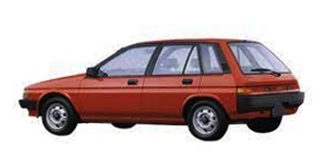 ターセル のワイパーサイズ [Q-NL30]5ドア・2WD・1.5D・4AT・VL(1988年05月～1990年09月) - Wiper Jp